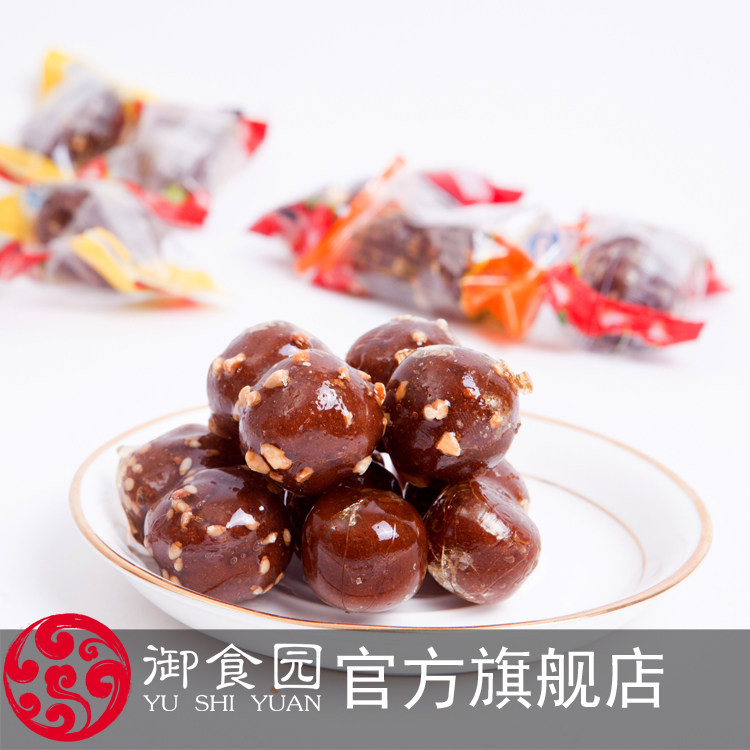 御食园 老北京美食小吃 传统糕点冰糖葫芦混合味 500克装