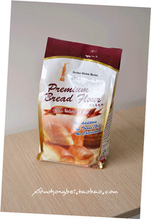  新品特价 原包装 金像牌高筋面粉 小麦粉 高粉 面包粉 1公斤原装