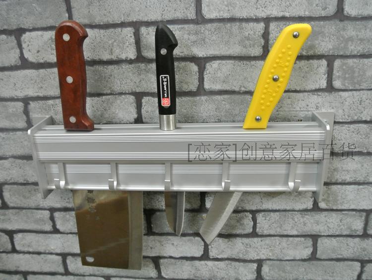 50CM Kitchen Shelf thickening Space aluminum Stainless steel Tool carrier Cutterbed Wall mounted Insert knifein the Decoration main material , Kitchen , Kitchen accessories , Turret category - from Buy2taobao.com to provide professional Taobao agent buy service