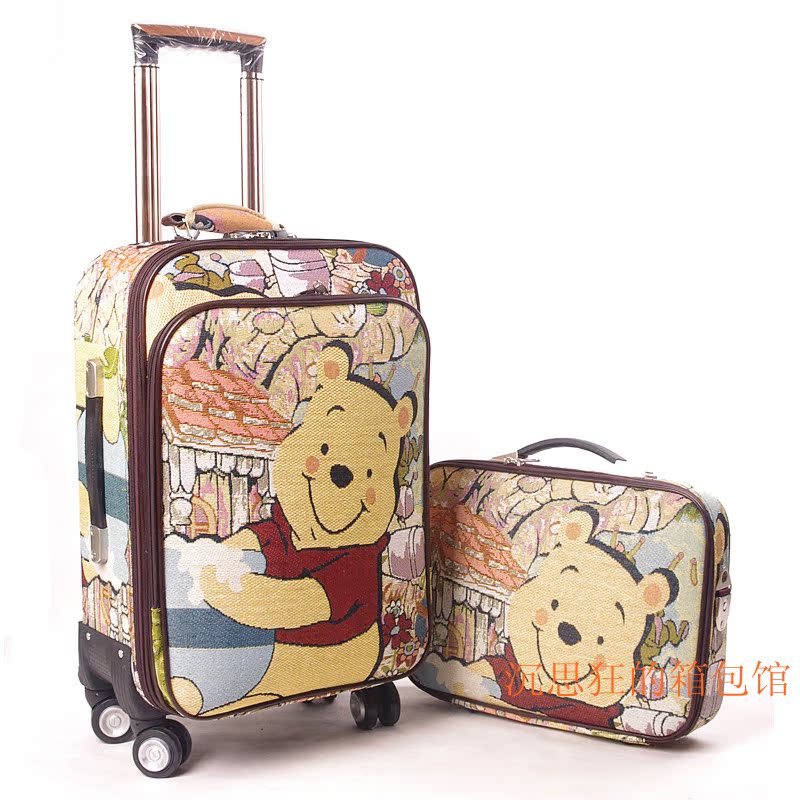 pooh suitcase