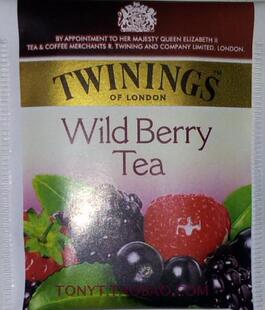  英国原装红茶TWININGS(川宁)综合野莓水果茶单片/PK立顿/喜乐/