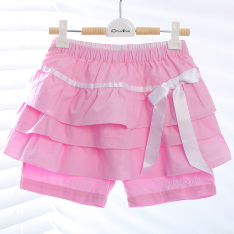 小当唛童装 儿童蛋糕短裤裙 女 夏 夏薄纯棉短裤