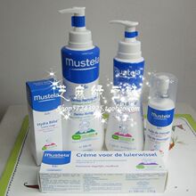 送礼黄金组合~Mustela妙思乐新生贝贝套装+尿垫