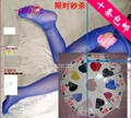 十条包邮 超薄雕空彩色开裆连裤免脱丝袜 情趣内衣脚尖透明7060