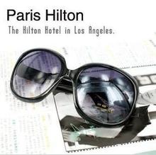 Caliente gafas Hilton modelos gafas de sol DIOR gafas de sol (negro)