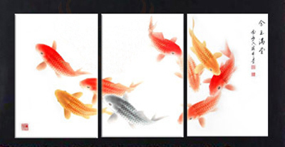 手绘油画客厅装饰画卧室无框画壁画墙画挂画九