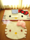 日本【Ｓanrio】正版 软软的可爱Kitty/熊猫大头地垫/家居