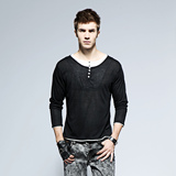 Justyle�Ը�����ײɫ�߰�͸�Ӽ�������װ����T��