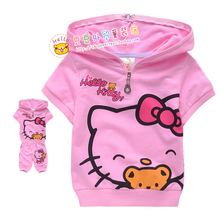 1970ͯװ (12����װ)�յ���ͨHello kittyӡ�����޶����Ůͯ��װ