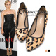 Much super big paragraph with highly recommended! The stylish rider ~ true qi field with leopard grain pointed generally documentary shoes