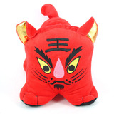 大号绒布虎头挂件/虎年吉祥物/老虎公仔/绣字虎