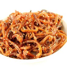 福客来零食-超级好吃 【鳗鱼丝】香辣孜然味--250克