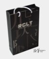 时尚大方的礼尚往来 RGLT专柜正品 礼品袋 黑色大规格