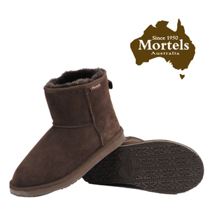 Mortels男雪地靴 新正品羊皮毛一体男款低筒迷你雪地靴M5854