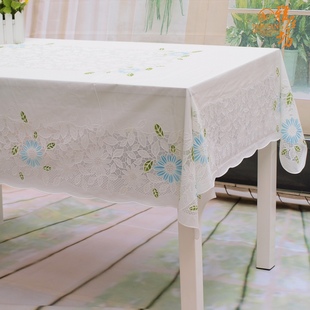 Agile Square Garden coffee table protection of waterproof PVC tablecloth tablecloth table cloth lace-free wash waterproof tablecloths