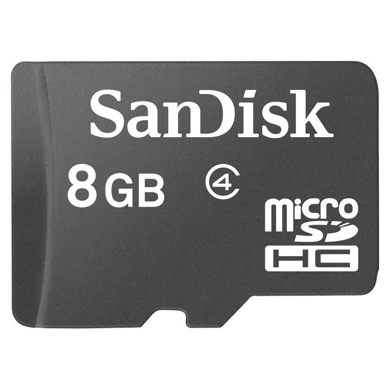 SanDisk闪迪 全国联保 microSD 8GB 手机存储卡 TF卡C4