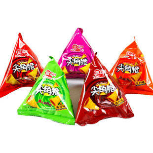  三惠尖角脆 整箱 优惠特价 休闲膨化食品 5种口味 大约140-150包