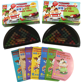 box-packed wisdom Pyramid 7 This book 538 Puzzle Toys Parenting Toys interaction giftin the Toy/Childs/Puzzle/Building block/Model , Unlock/Maze/Cube/Intelligence toys , Intellectual problem-solving/Clearance toys category - from Buy2taobao.com to provide professional Taobao agent buy service