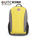 utc行家正品/INUK新品/户外 潮 撞色/男女通用双肩 情侣休闲背包