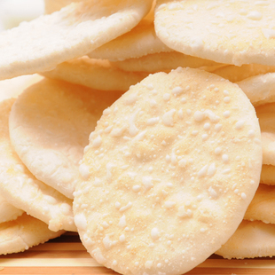  【福娃官方旗舰店】糙米雪饼500g 新膨化食品 家庭实惠装