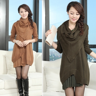 <em>天猫 淘宝商城</em>12时尚秋冬装<em>毛</em>衣裙长款修身女