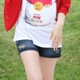 喜孕娇 韩版孕妇装 春夏装孕妇托腹五分裤 孕妇裤子/牛仔裤/短裤
