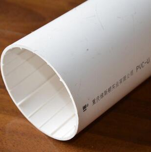 125x3.2PVC实壁螺旋消音管 排水管 硬质管 下