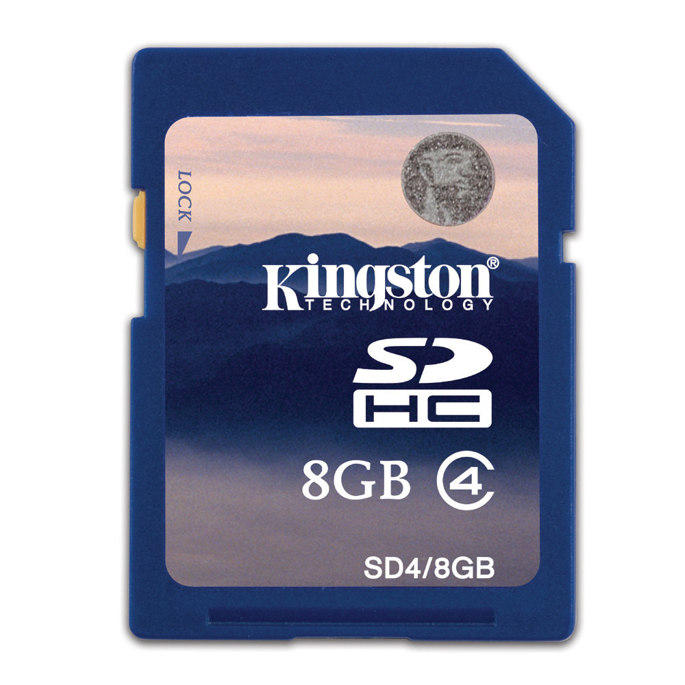 金士顿sd卡8g内存卡8gsd SDHC 8g数码相机存储内存卡正品特价包邮
