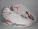 原盒 AIR JORDAN 8代RETRO 白灰橘黄
