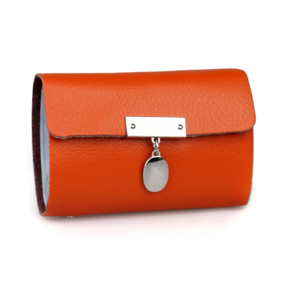 糖果色女式多卡位卡包...