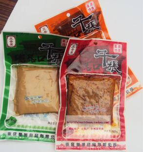  【瓷器口】千张豆干480g （椒香，麻辣，泡椒）三个味组合