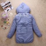 【眼袋自制.折】中长款 宽松 收腰 燕尾 <em>叉肩</em>袖