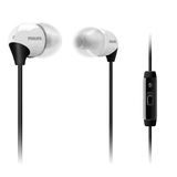 Philips/飞利浦 SHM3700W SHM3700B入耳式耳机 笔记本耳麦