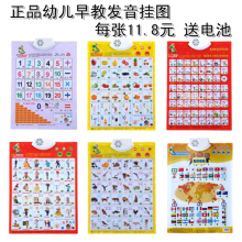 特价三天正品迪迪龙有声挂图婴幼儿早教益智语音识字凹凸挂图玩具