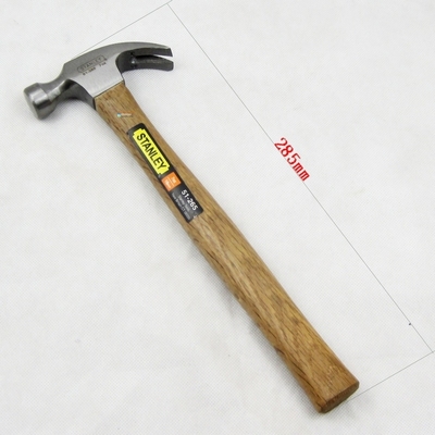 标题优化:史丹利工具 硬木柄羊角锤/救生锤 7oz-20oz