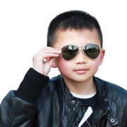 3-8岁儿童太阳镜偏光蛤蟆镜潮男童女童通用墨镜防紫外线太阳眼镜