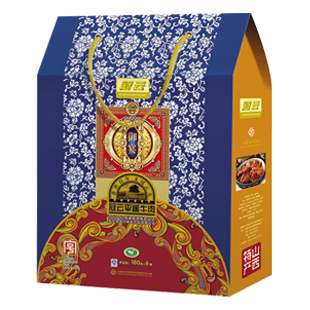  新品 山西特产 冠云平遥牛肉 180克×6袋整块肉 礼盒装