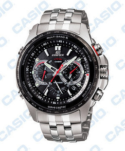  巅峰时代 CASIO卡西欧EQW-M710DB-1A1D光能电波表专柜 中文