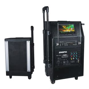  舒普SP-8TG/10TG/12TG移动多功能无线扩音器拉杆音箱带DVD液晶屏