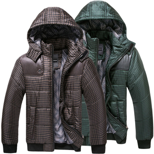  男装加厚保暖棉服 韩版休闲潮流时尚潮男秋冬棉衣 男士外套 包邮