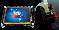 LPC2138核心模块 2.8寸真彩液晶模块 LCD真彩屏 SPI【北航博士店