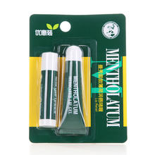 正品!曼秀雷敦薄荷润唇膏3.5G+薄荷润唇啫喱8G两件组合 优惠装