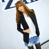 A2764 芥末花开 2012春装新款立体剪裁超显瘦中长款西服西装外套
