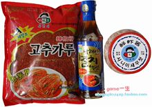 泡菜套餐=辣椒粉(500克)+鱼露(蓝标)+虾酱 江浙沪皖运费5元封顶