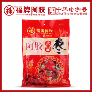  【买2袋包邮】山东东阿镇福牌阿胶枣阿胶水晶枣独立包装无核320g