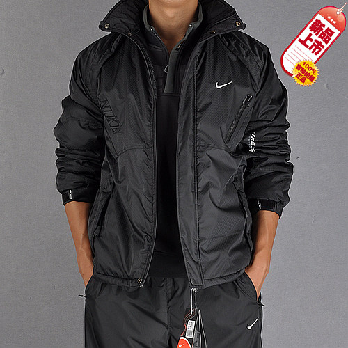 风抗寒 NIK克 厚羊羔毛冬季保暖运动棉<em>衣服外</em>