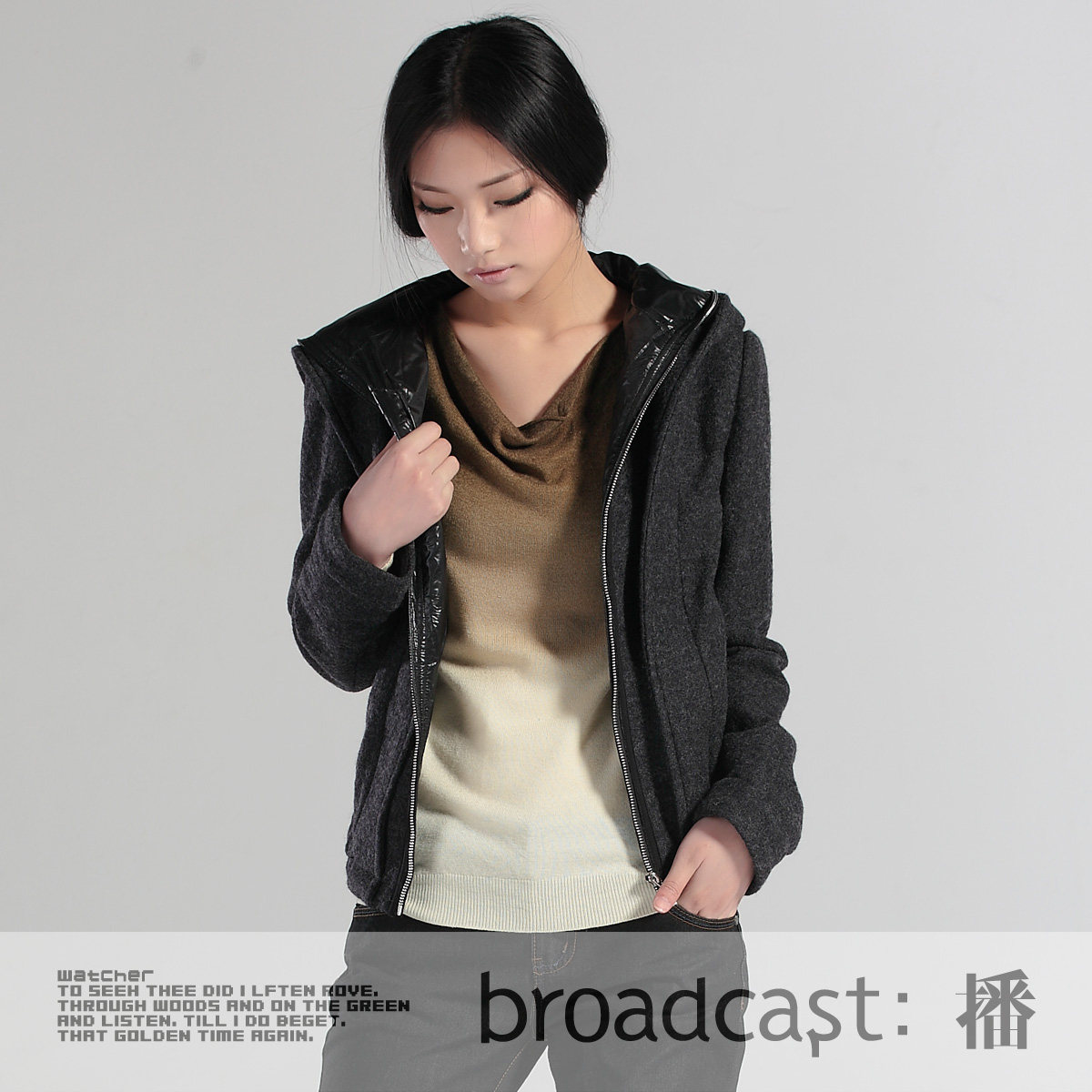播2012春专柜正品 再见时光BDF1WA0053 新品显瘦<span class=H>女士</span>短<span class=H>外套</span> 特价