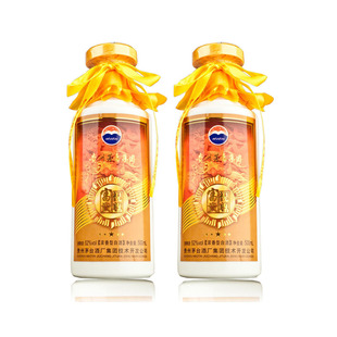  【久加久】白酒 中国名酒 贵州茅台酒 祝尊富贵52度 2瓶 包邮