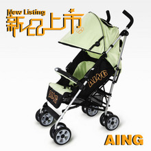 【正品授权】Aing爱音2012铝合金可躺婴儿伞车,全蓬,超强减震