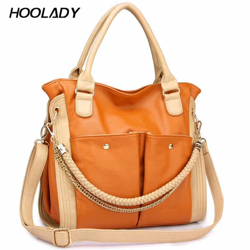 Hoolady 2012 New style female bags of korean version bags with casual and fashionable